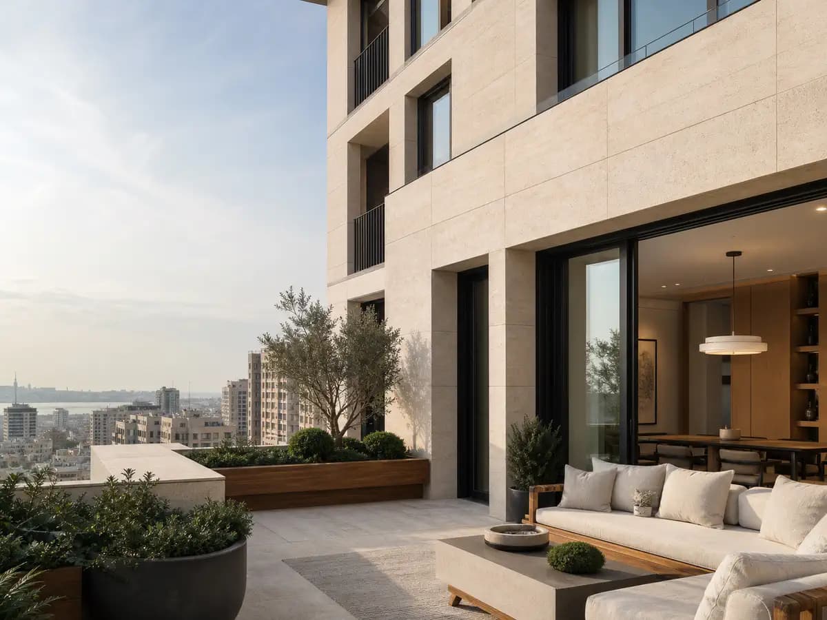Bakı memarlığına uyğun müasir premium yaşayış binası